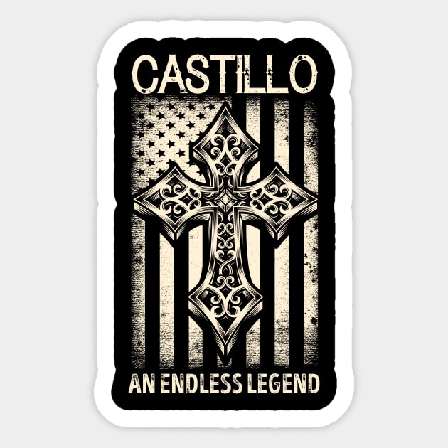 CASTILLO Sticker by ALEXANDRA PIVOVAROVA |